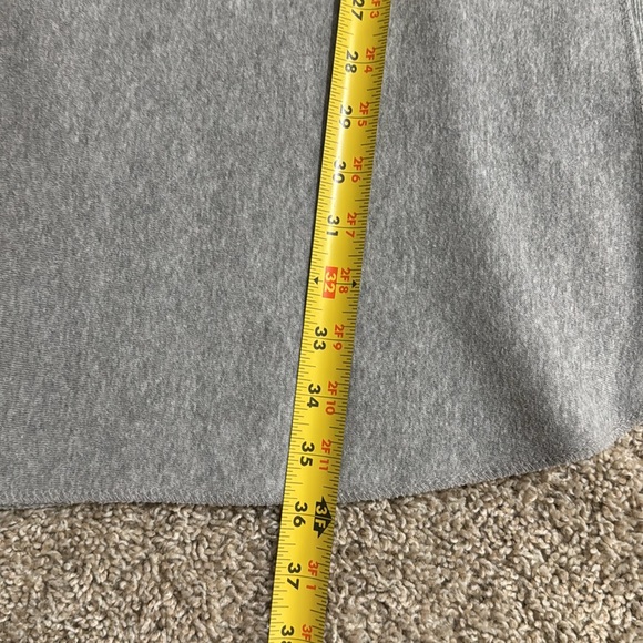 Gray Hoodie Dress with Red 'AMORE' Text - Picture 4 of 7